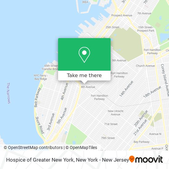 Mapa de Hospice of Greater New York