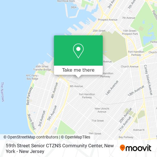 59th Street Senior CTZNS Community Center map