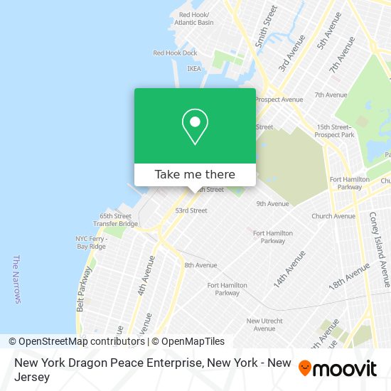 Mapa de New York Dragon Peace Enterprise