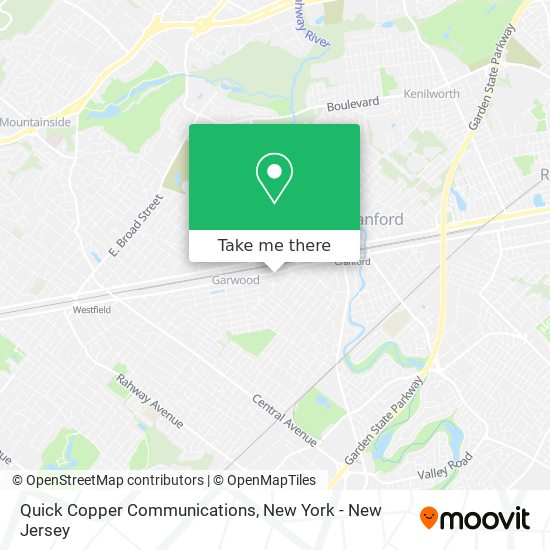 Mapa de Quick Copper Communications