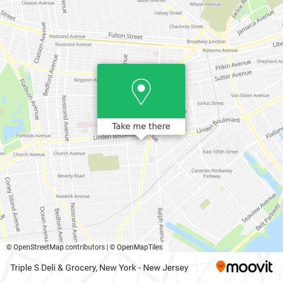 Triple S Deli & Grocery map