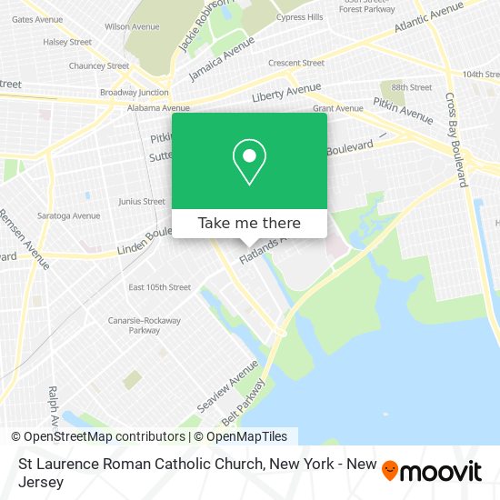 St Laurence Roman Catholic Church map