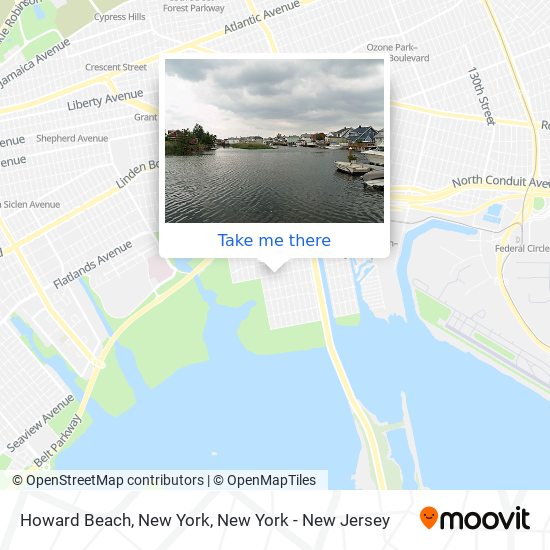 Mapa de Howard Beach, New York