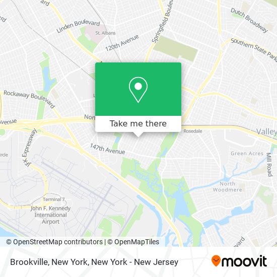 Mapa de Brookville, New York