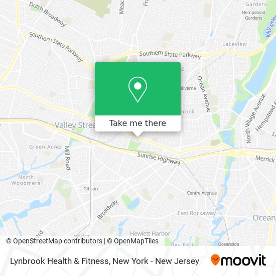 Mapa de Lynbrook Health & Fitness