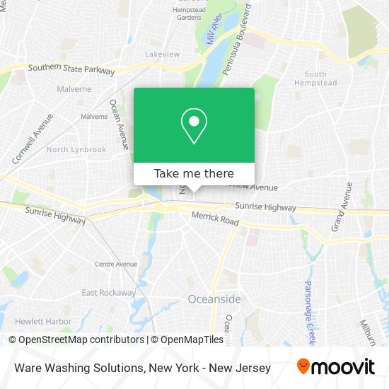 Ware Washing Solutions map