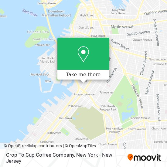 Crop To Cup Coffee Company map