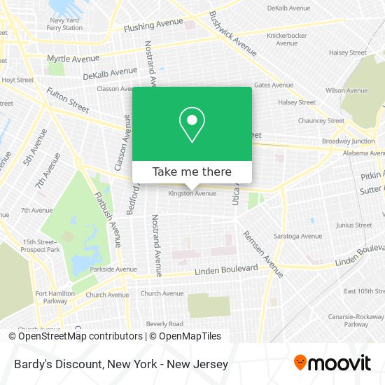 Bardy's Discount map