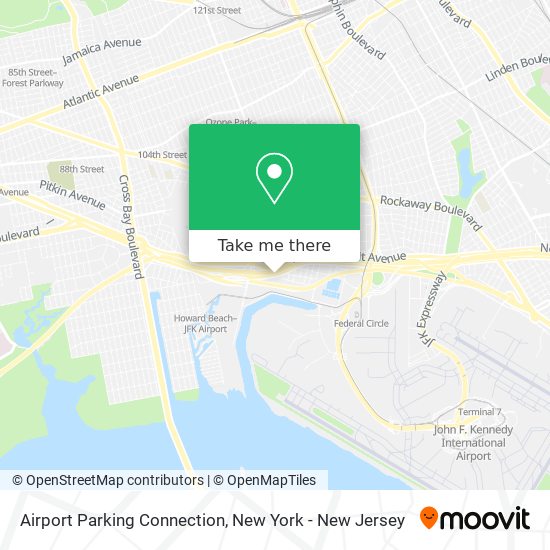 Airport Parking Connection map
