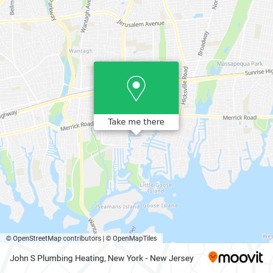 John S Plumbing Heating map