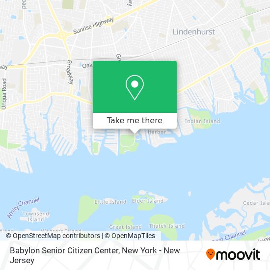 Mapa de Babylon Senior Citizen Center