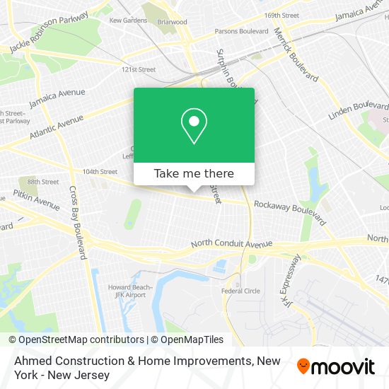 Ahmed Construction & Home Improvements map