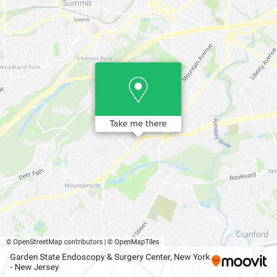 Garden State Endoscopy & Surgery Center map