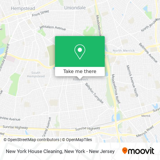New York House Cleaning map