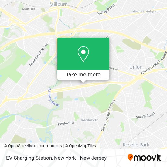 EV Charging Station map