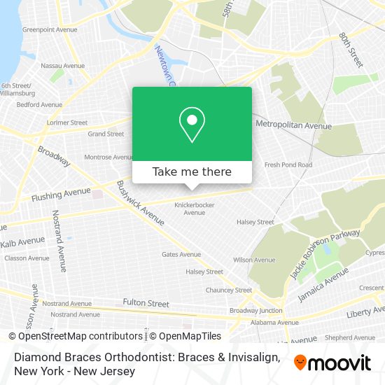 Mapa de Diamond Braces Orthodontist: Braces & Invisalign