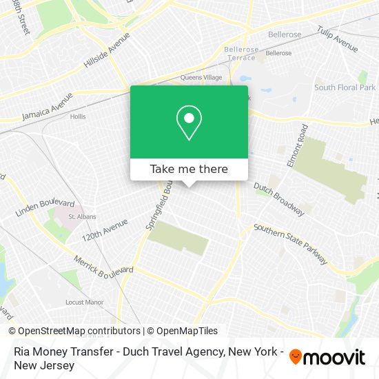 Ria Money Transfer - Duch Travel Agency map
