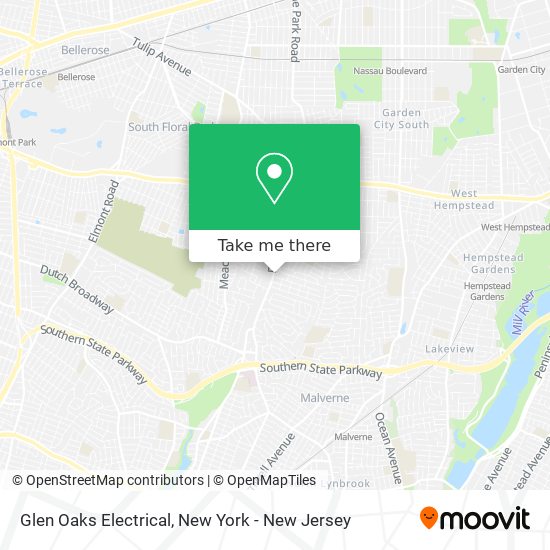 Mapa de Glen Oaks Electrical