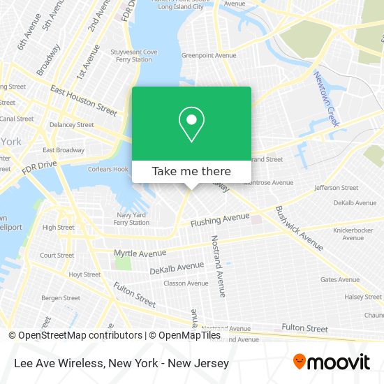 Lee Ave Wireless map