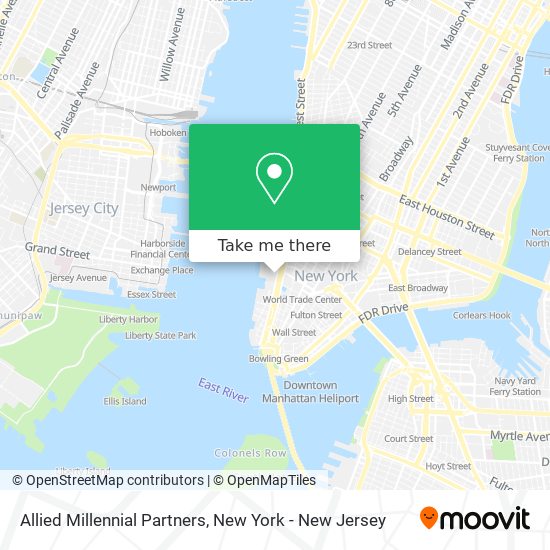 Allied Millennial Partners map