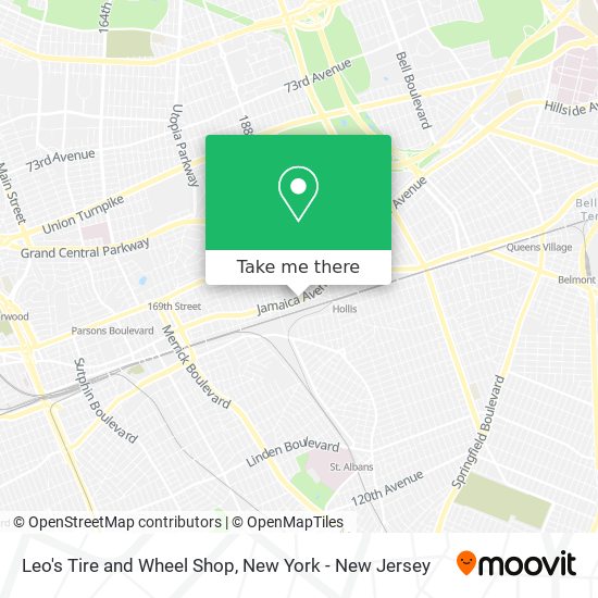 Mapa de Leo's Tire and Wheel Shop