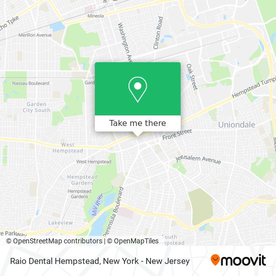 Raio Dental Hempstead map