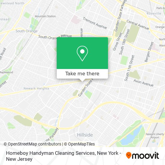 Mapa de Homeboy Handyman Cleaning Services