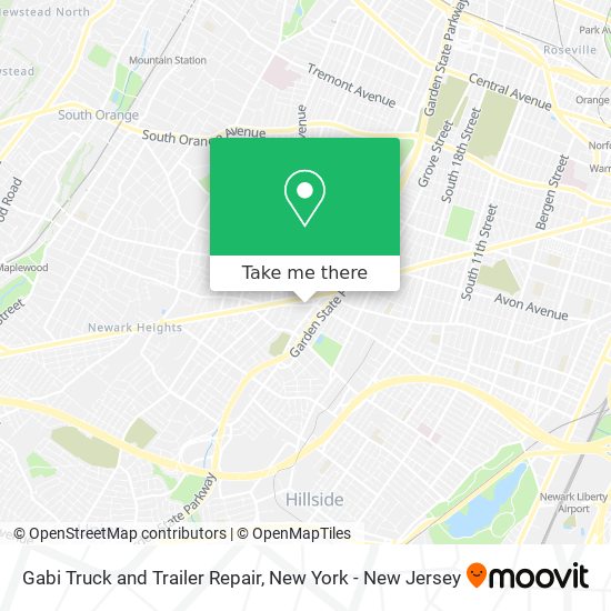 Mapa de Gabi Truck and Trailer Repair