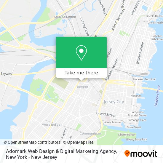 Adomark Web Design & Digital Marketing Agency map