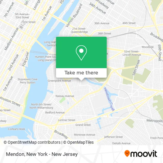 Mendon map