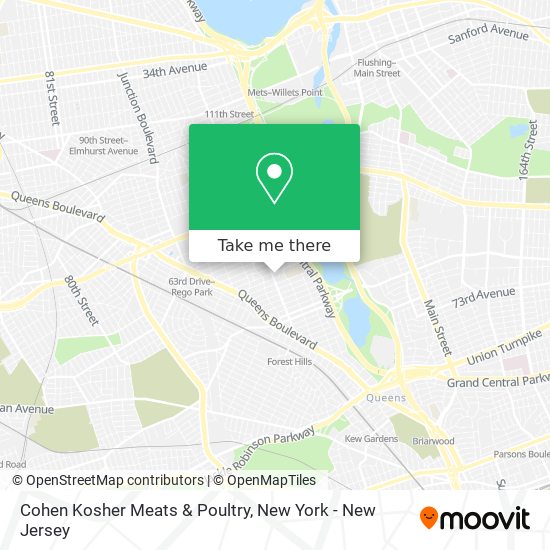 Cohen Kosher Meats & Poultry map