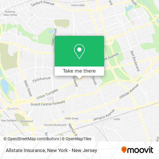 Allstate Insurance map