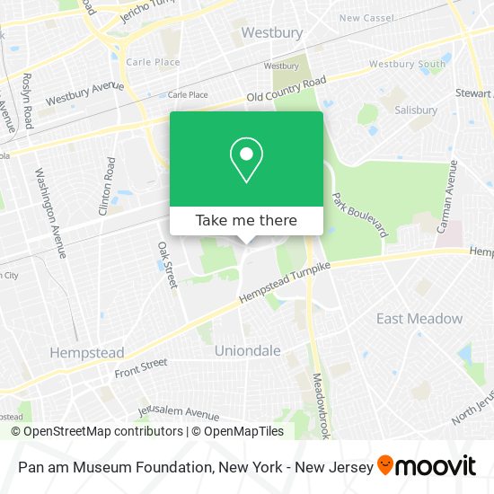Mapa de Pan am Museum Foundation