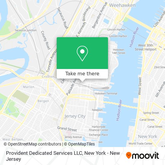 Provident Dedicated Services LLC map