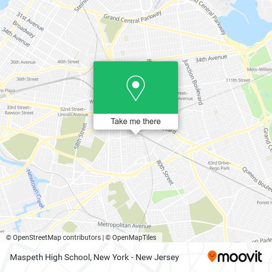 Mapa de Maspeth High School