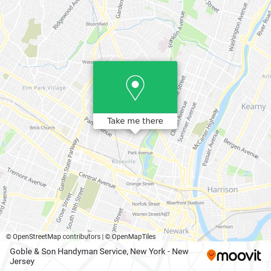 Mapa de Goble & Son Handyman Service