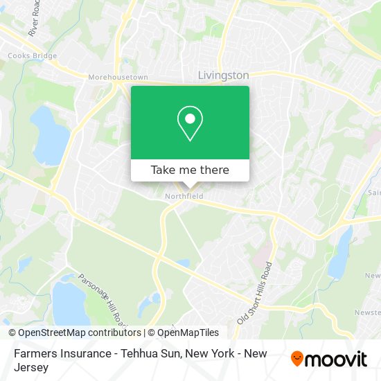 Farmers Insurance - Tehhua Sun map