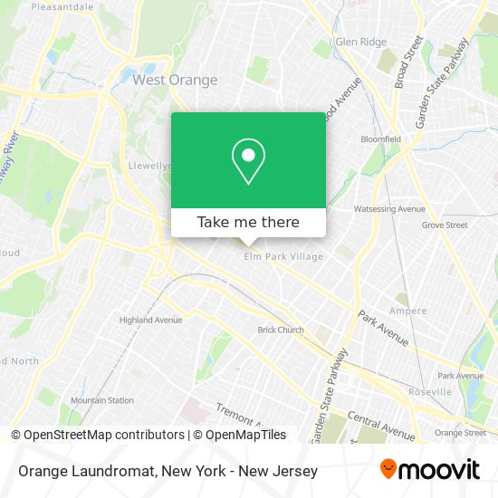 Mapa de Orange Laundromat