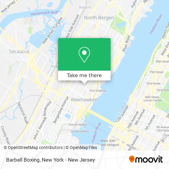 Barbell Boxing map
