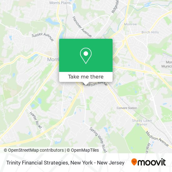 Mapa de Trinity Financial Strategies