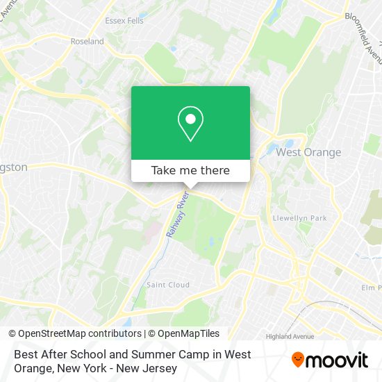 Mapa de Best After School and Summer Camp in West Orange