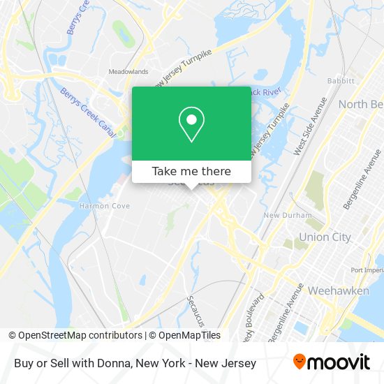 Buy or Sell with Donna map