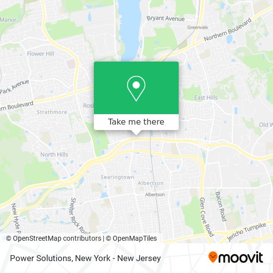 Power Solutions map