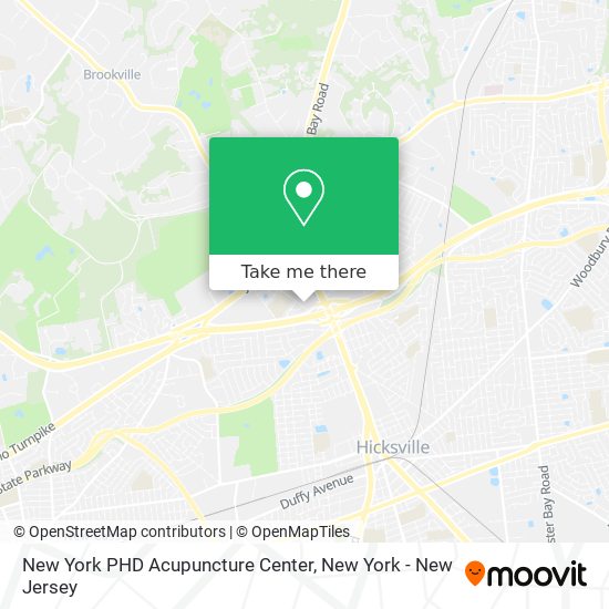 New York PHD Acupuncture Center map