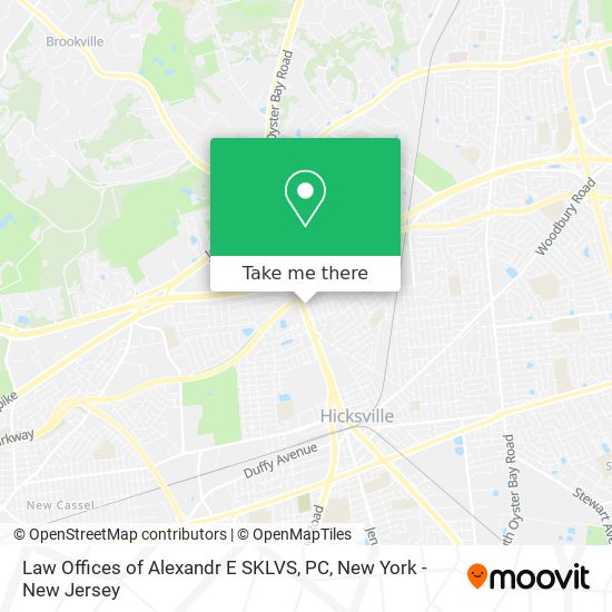 Law Offices of Alexandr E SKLVS, PC map