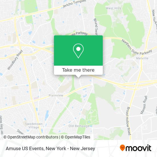 Amuse US Events map