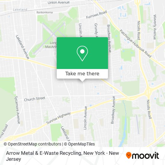 Arrow Metal & E-Waste Recycling map