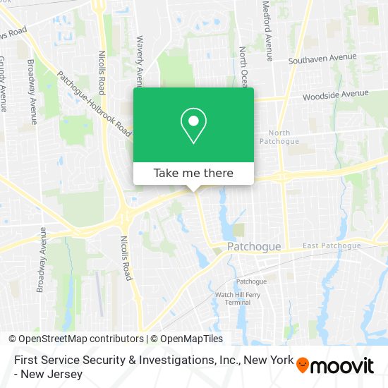 First Service Security & Investigations, Inc. map
