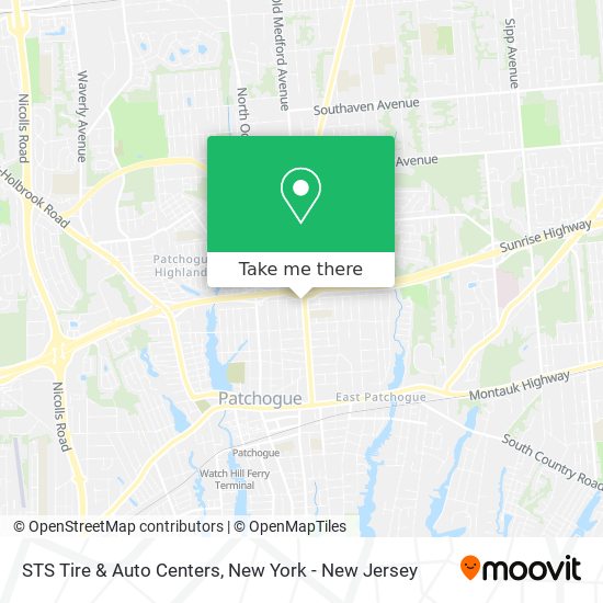 Mapa de STS Tire & Auto Centers