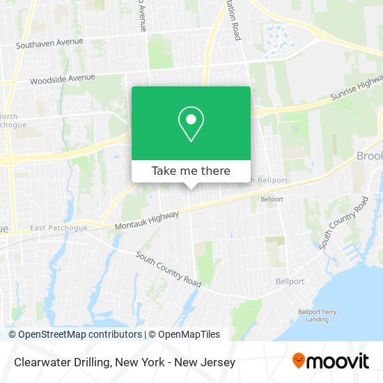 Clearwater Drilling map